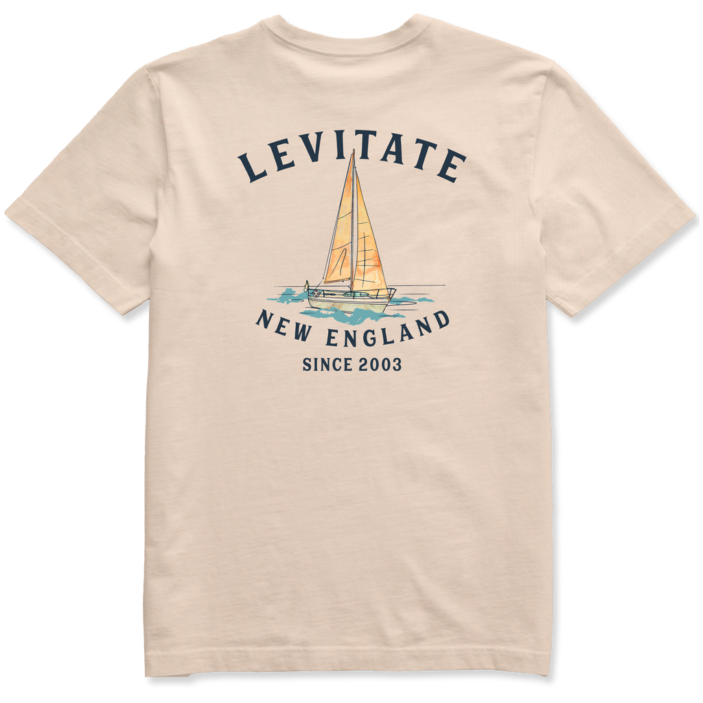Men's Trippy Sailboat Short Sleeve Premium Tee