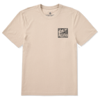 Men's Block Print Surfer Short Sleeve Premium Tee