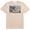 Alabaster - Men's Block Print Waves Short Sleeve Premium Tee