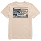 Alabaster - Men's Block Print Waves Short Sleeve Premium Tee