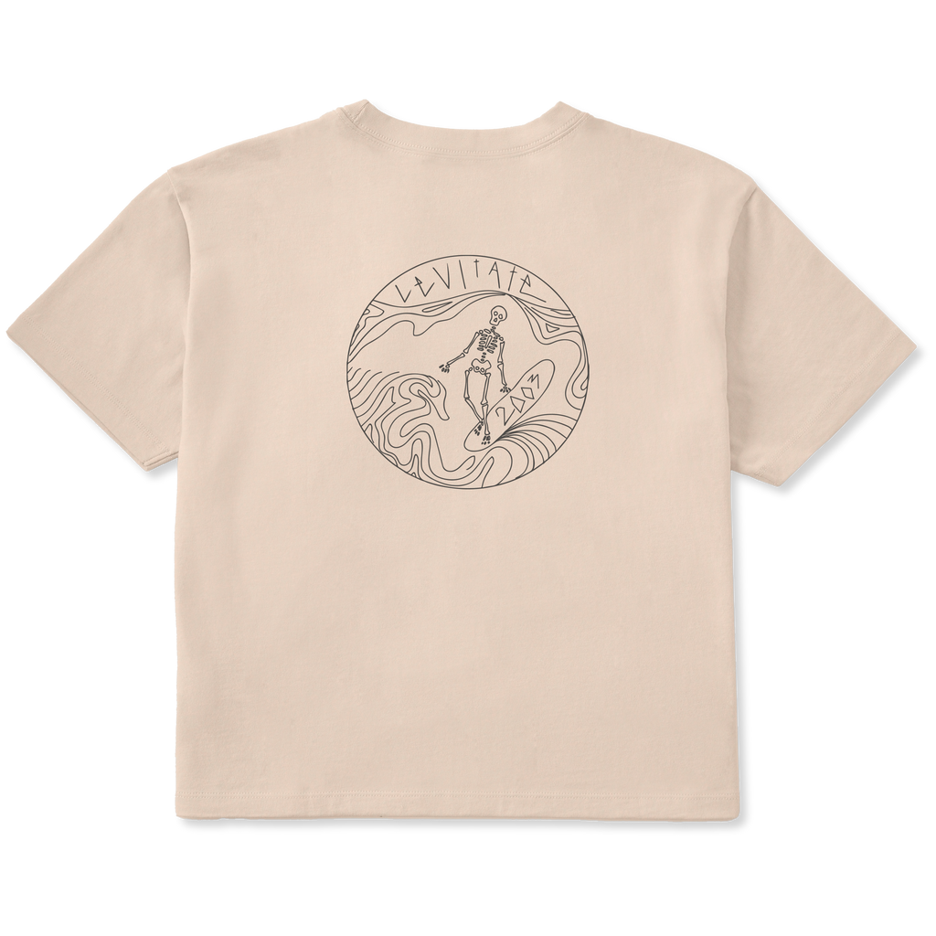 Women's Skeleton Surfer Short Sleeve Premium Tee