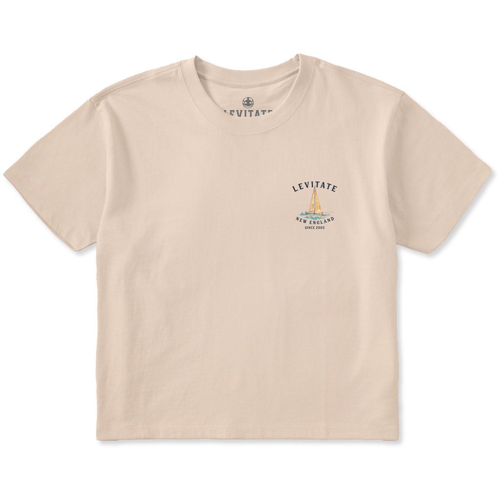 Women's Trippy Sailboat Short Sleeve Premium Tee