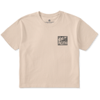 Women's Block Print Surfer Short Sleeve Premium Tee