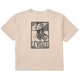 Alabaster - Women's Block Print Surfer Short Sleeve Premium Tee