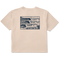 Alabaster - Women's Block Print Waves Short Sleeve Premium Tee