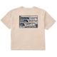 Alabaster - Women's Block Print Waves Short Sleeve Premium Tee