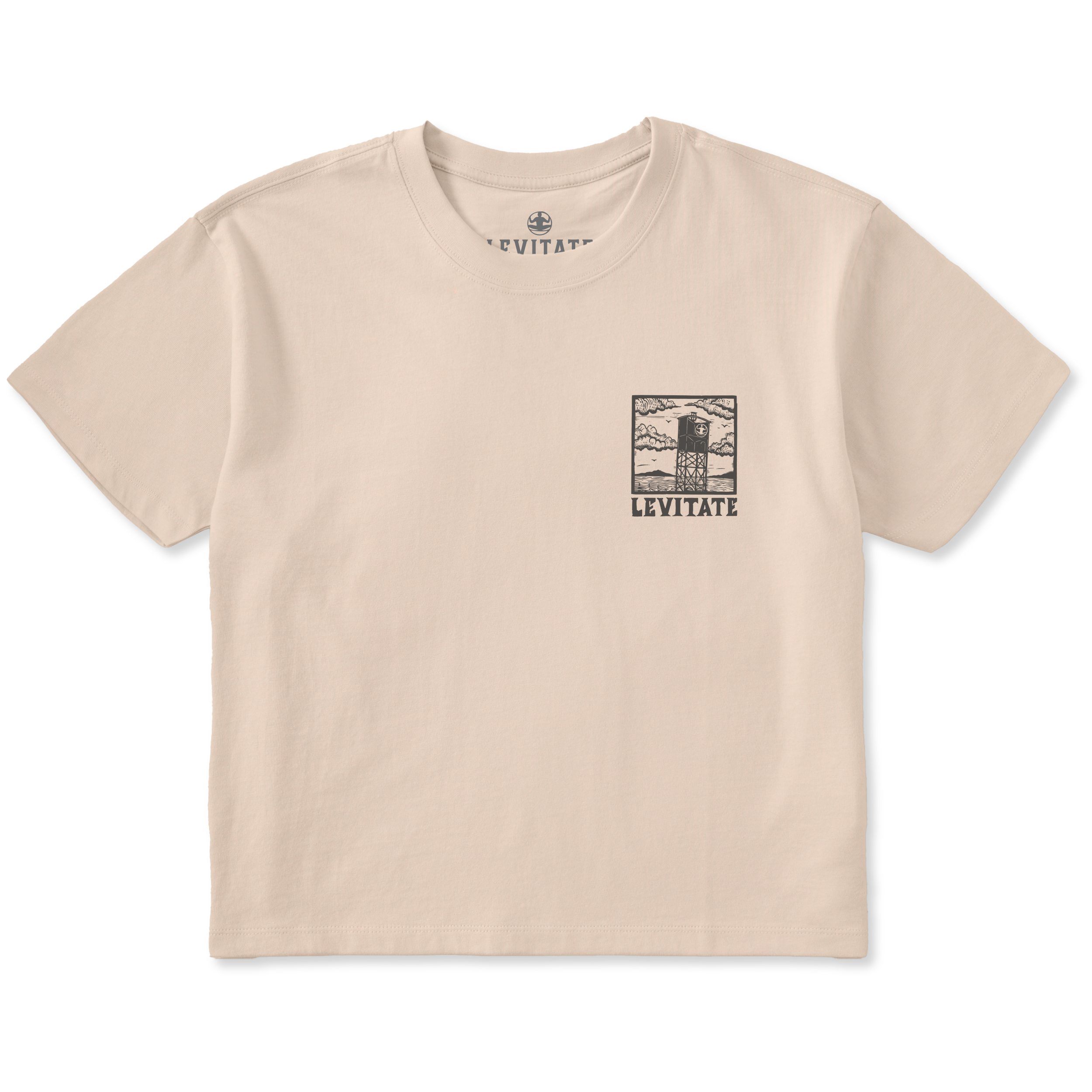 Women's Block Print Buoys Short Sleeve Premium Tee