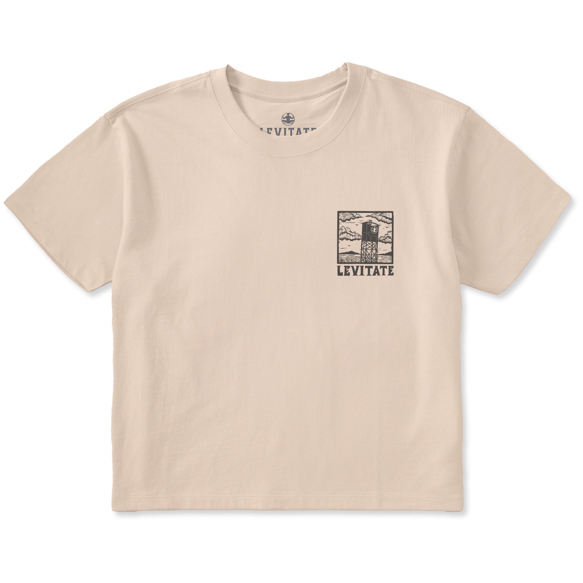 Women's Block Print Buoys Short Sleeve Premium Tee