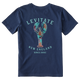 Delta Blue - Youth Trippy Lobster Short Sleeve Premium Tee