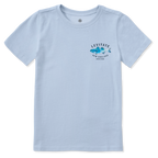Youth Trippy Fish Short Sleeve Premium Tee