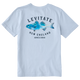 Glacier Blue - Youth Trippy Fish Short Sleeve Premium Tee
