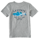 Medium Heather Grey - Youth Trippy Fish Short Sleeve Premium Tee