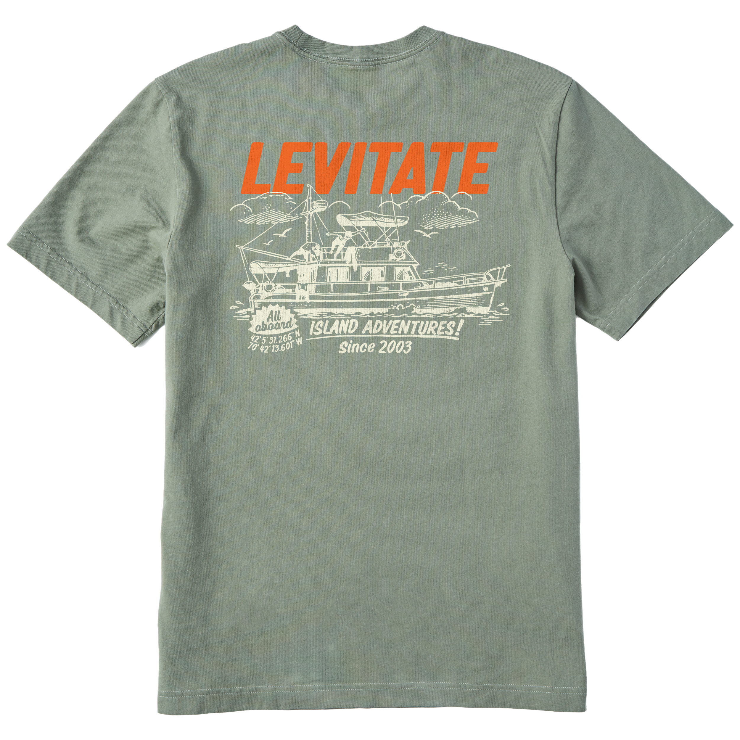 Men's Island Adventures Short Sleeve Premium Tee