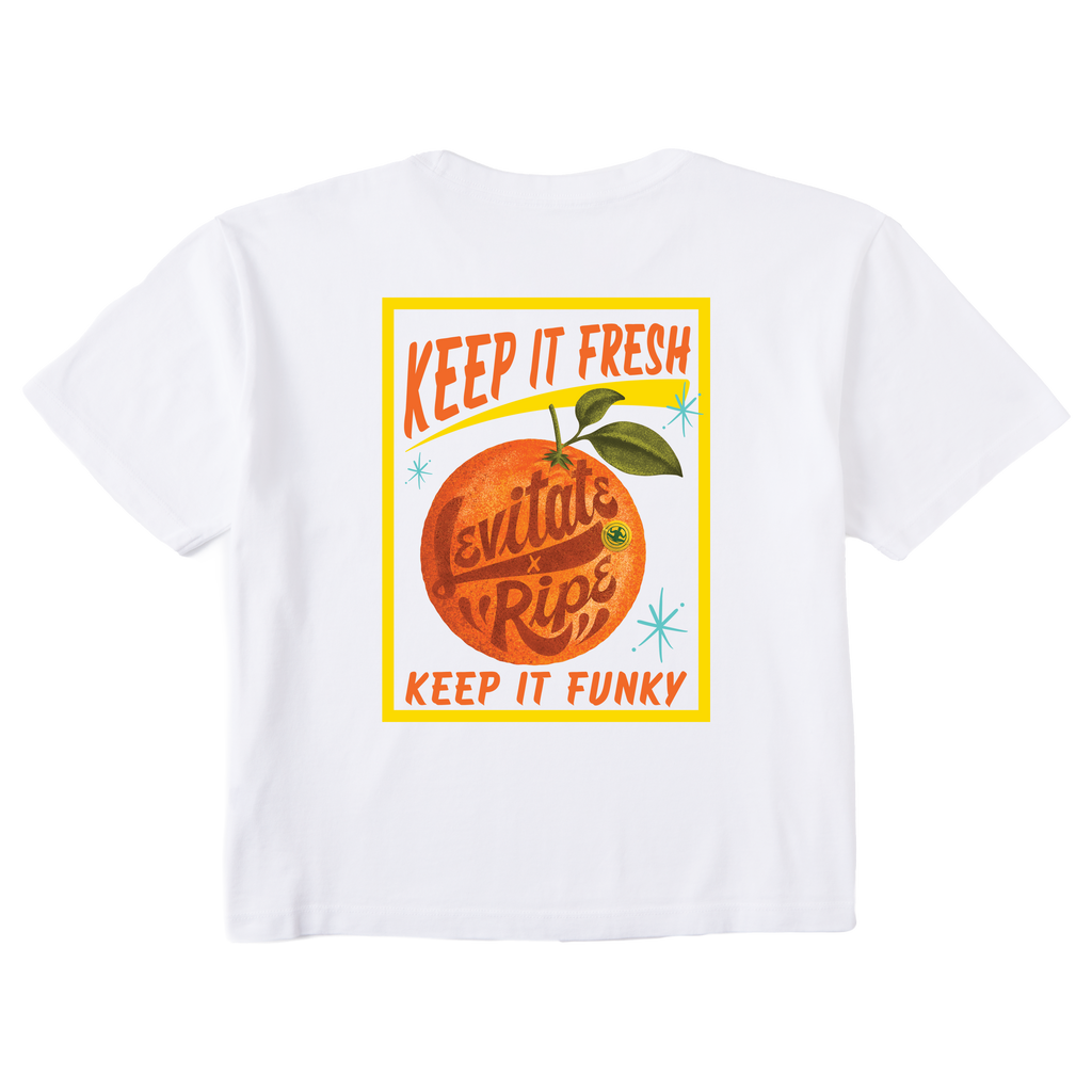 Women's Keep It Fresh Short Sleeve Premium Boxy Tee