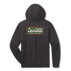 Levitate Coastal Classic Hoodie, back: Vintage patch-style Levitate script badge with New England lettering on back, small badge on chest