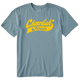 Walden Blue - Men's Chowdah Heads Script Short Sleeve Premium Tee