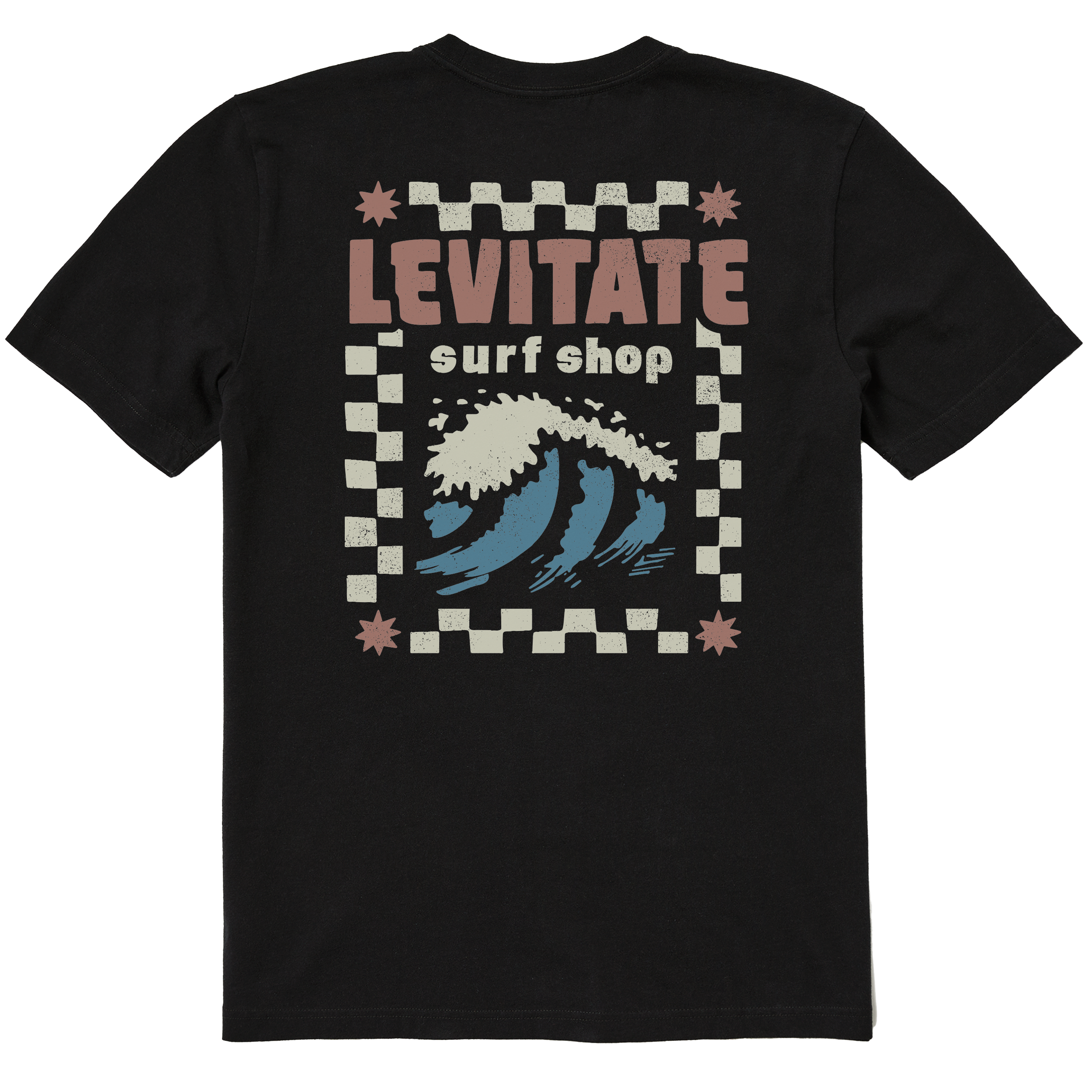 Men's Throwback Tee Short Sleeve Premium Tee - Levitate
