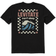 Black - Men's Throwback Tee Short Sleeve Premium Tee