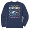 Delta Blue - Men's Throwback Tee Long Sleeve Premium Tee