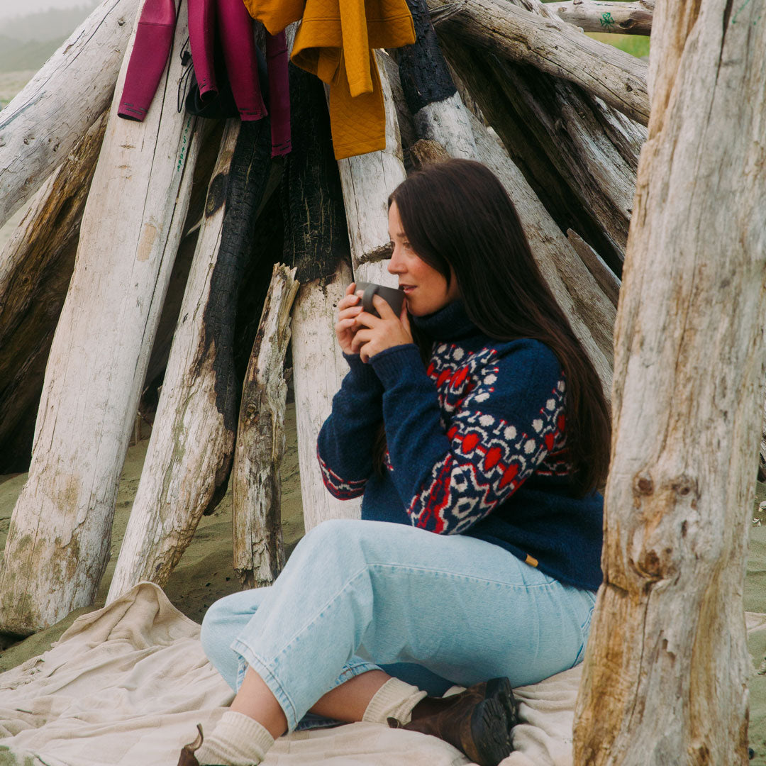 Women's Downeast Cowl Neck Sweater