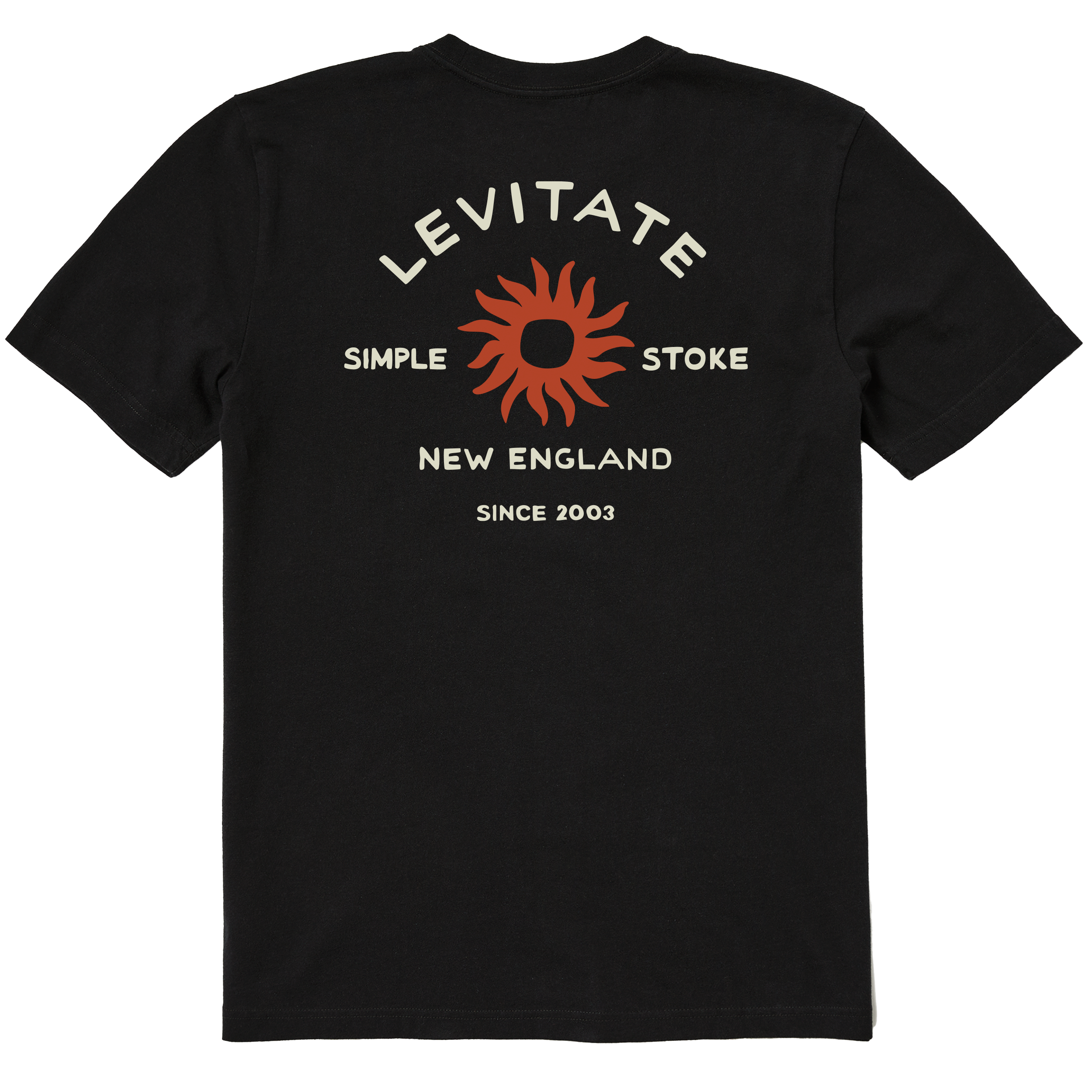 Men's Simple Stoke Short Sleeve Premium Tee - Levitate