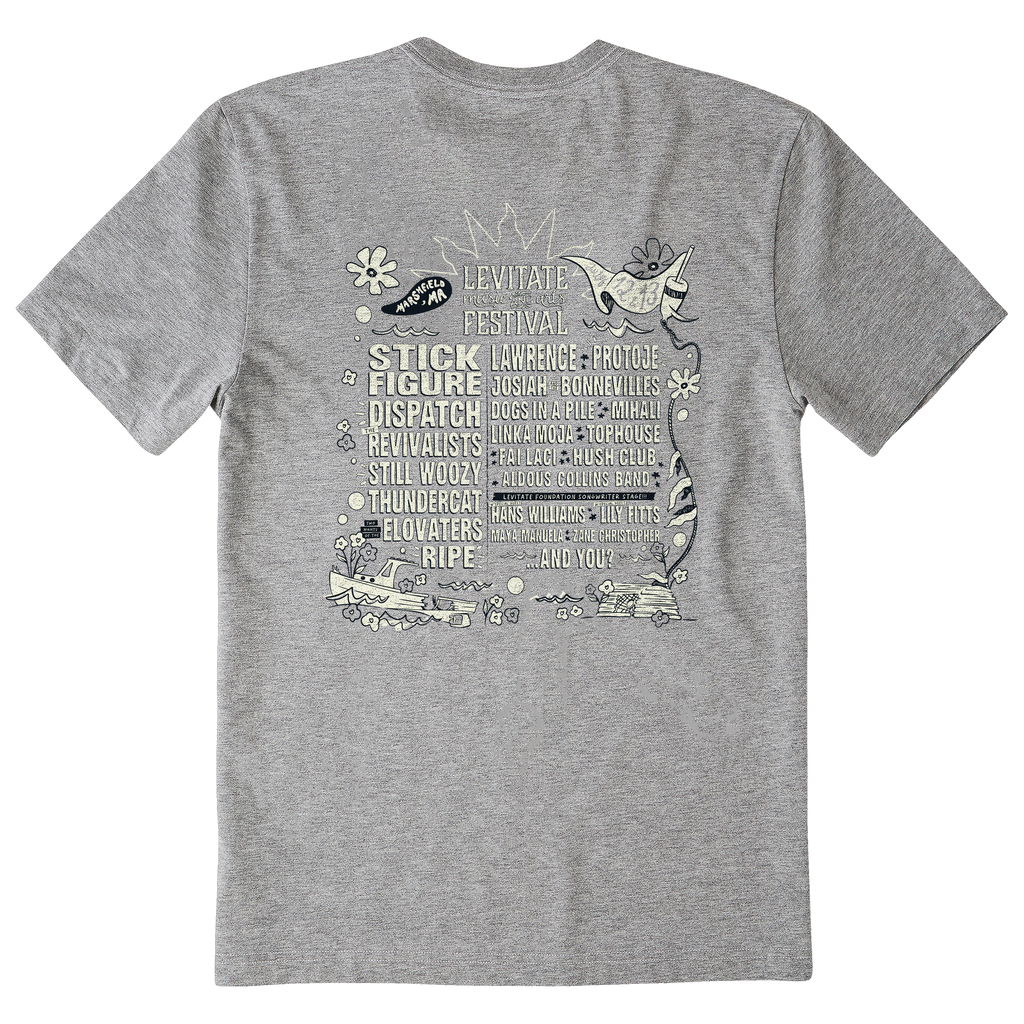 Men's 2025 LMF Poster Short Sleeve Premium Tee - Levitate