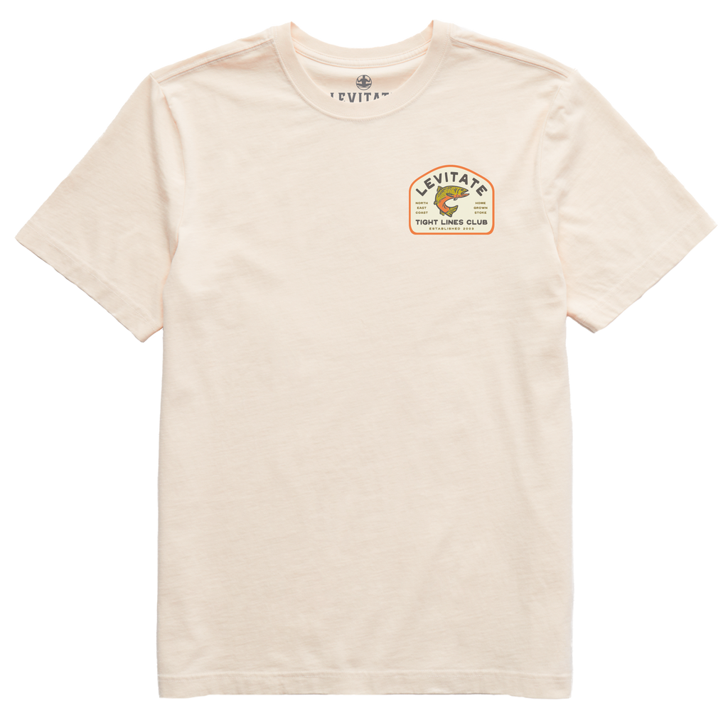 Men's Tight Lines Club Short Sleeve Premium Tee - Levitate