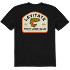Men's Tight Lines Club Short Sleeve Premium Tee - Levitate