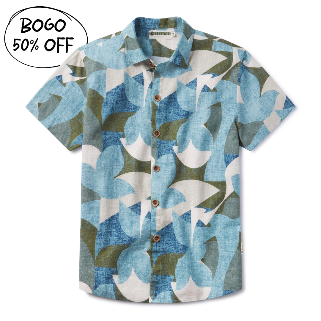 Men's Beach Cantina Shirt - Levitate