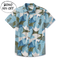 Hazy Daze - Olive - Men's Beach Cantina Shirt