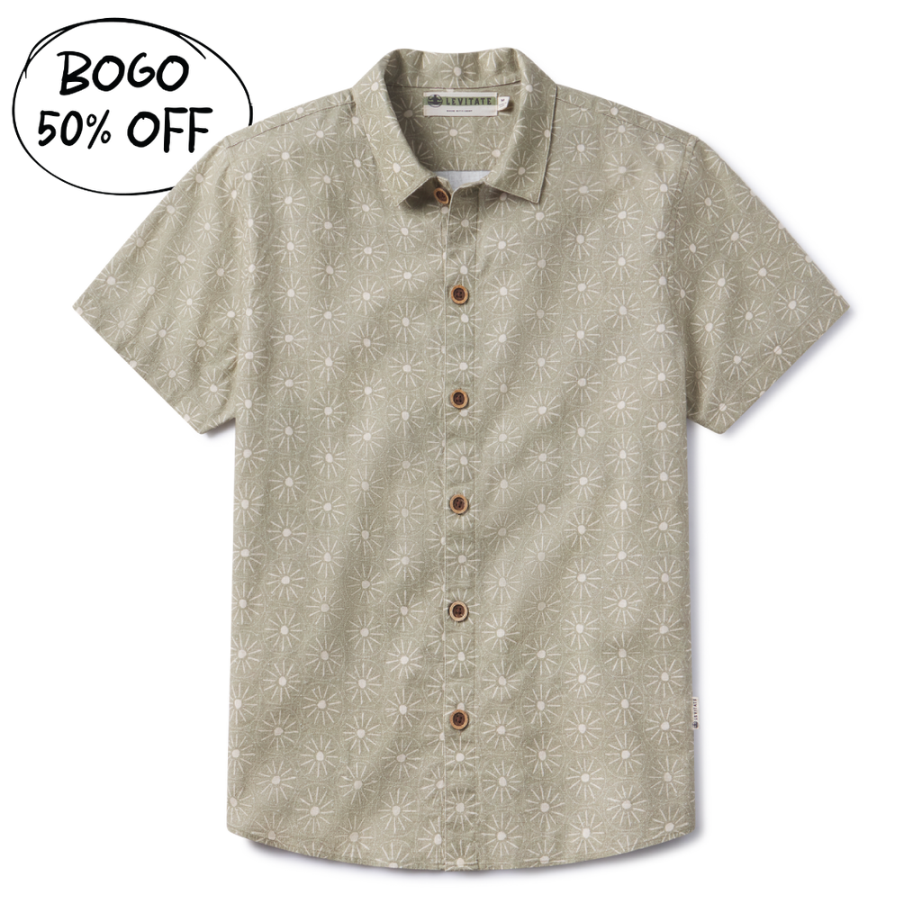 Men's Beach Cantina Shirt - Levitate