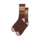 Fired Brick Stripe Nep - Fireside Sock
