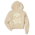 Up The Creek Crop Hoodie - Levitate