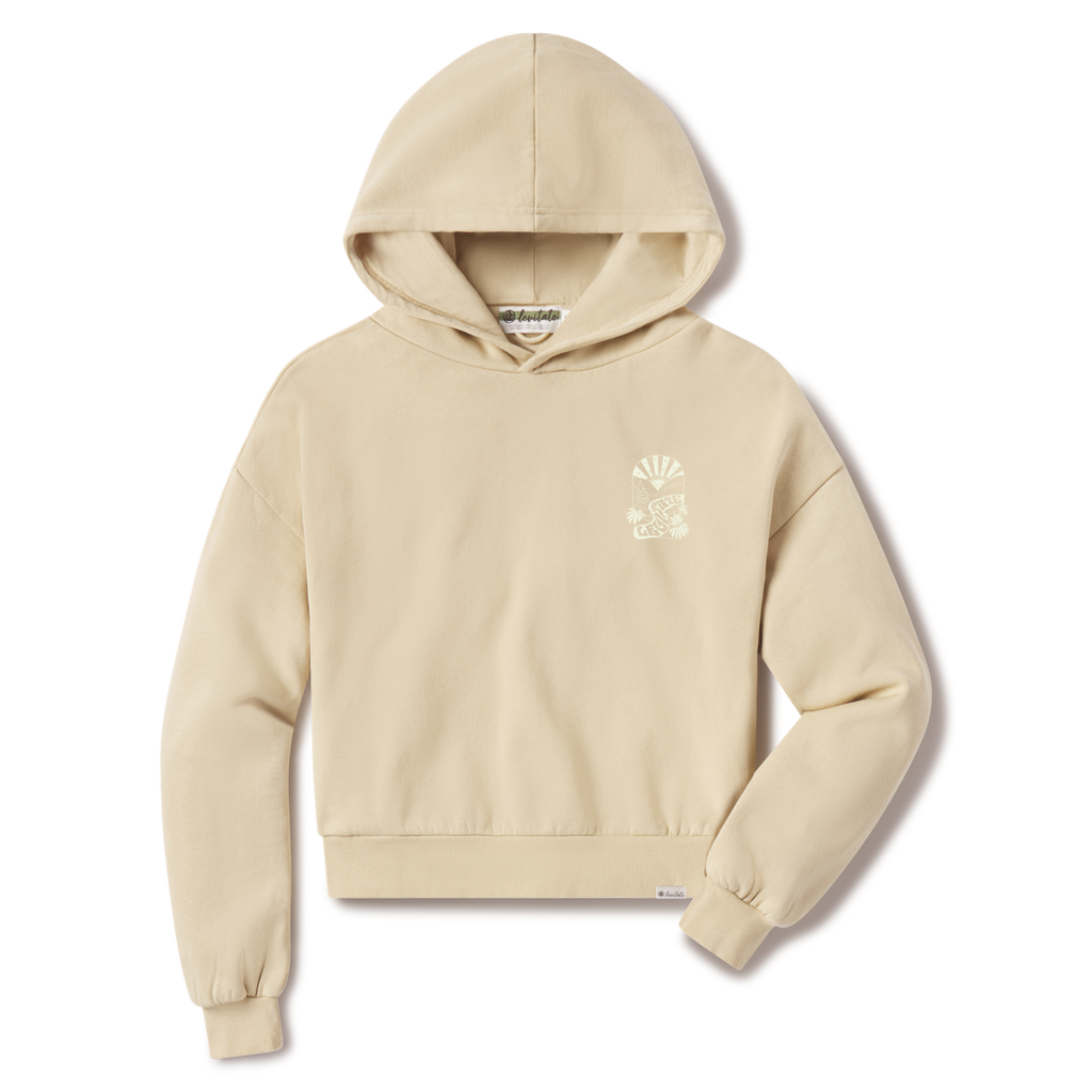 Up The Creek Crop Hoodie - Levitate