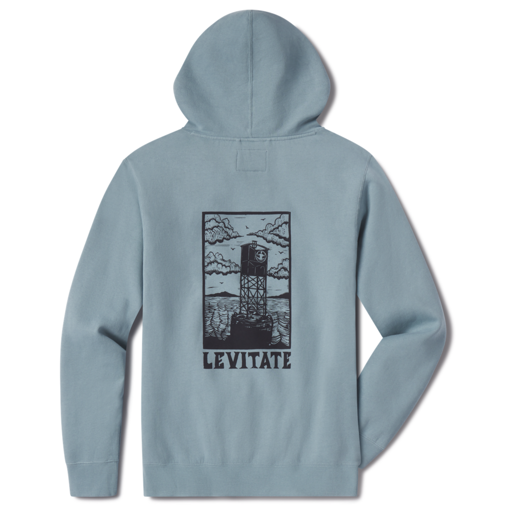 Block Print Buoy Hoodie - Levitate