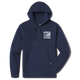 Navy - Block Print Surfer Hoodie