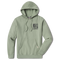 Sage - Block Print Waves Hoodie