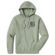Sage - Block Print Waves Hoodie
