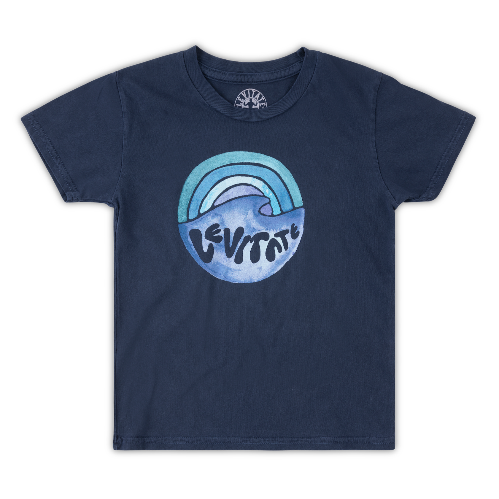 Rainbow Wave Youth Tee - Levitate