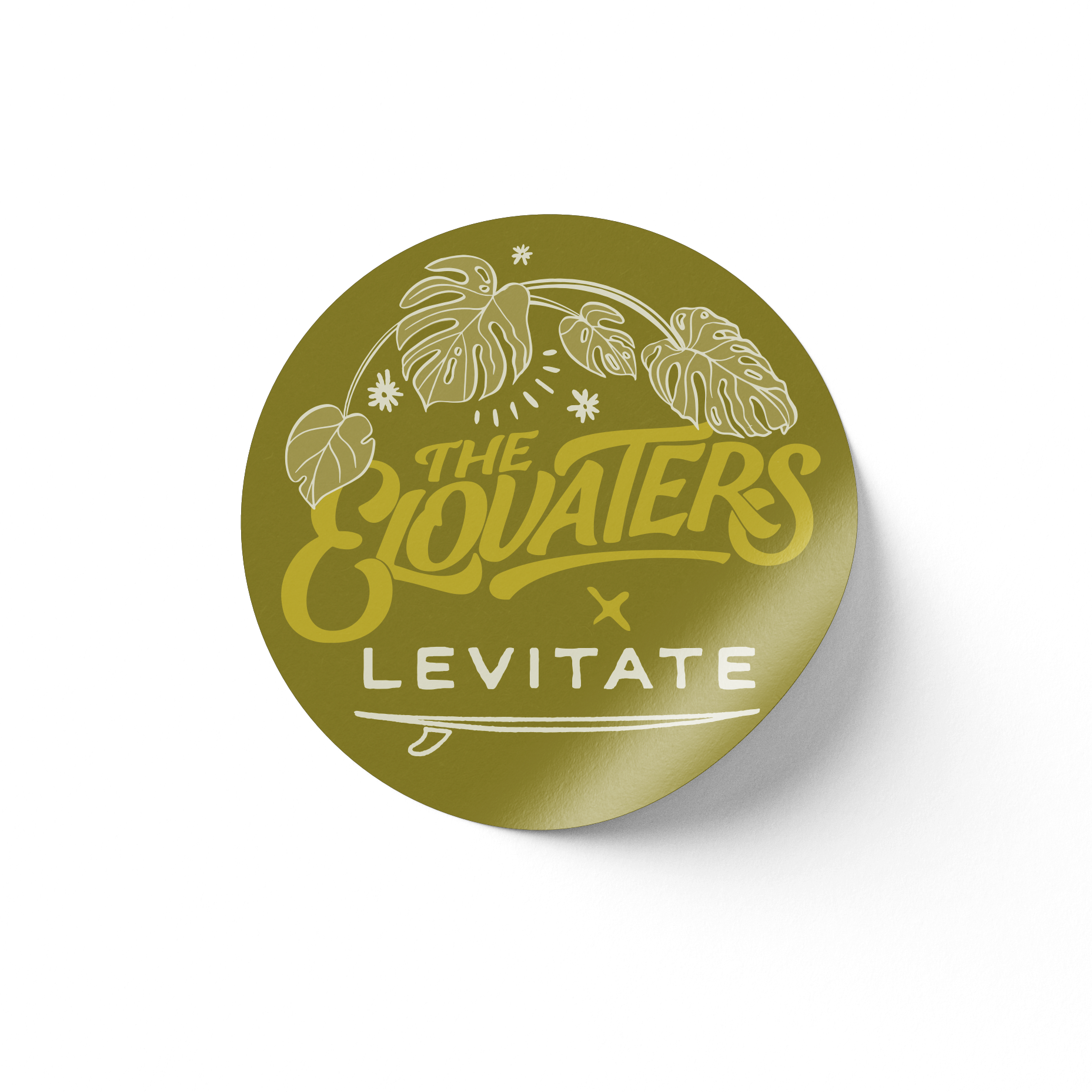 Elovaters x Levitate Sticker