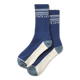 Bar Harbor Stripe - Ultramarine - Fireside Sock