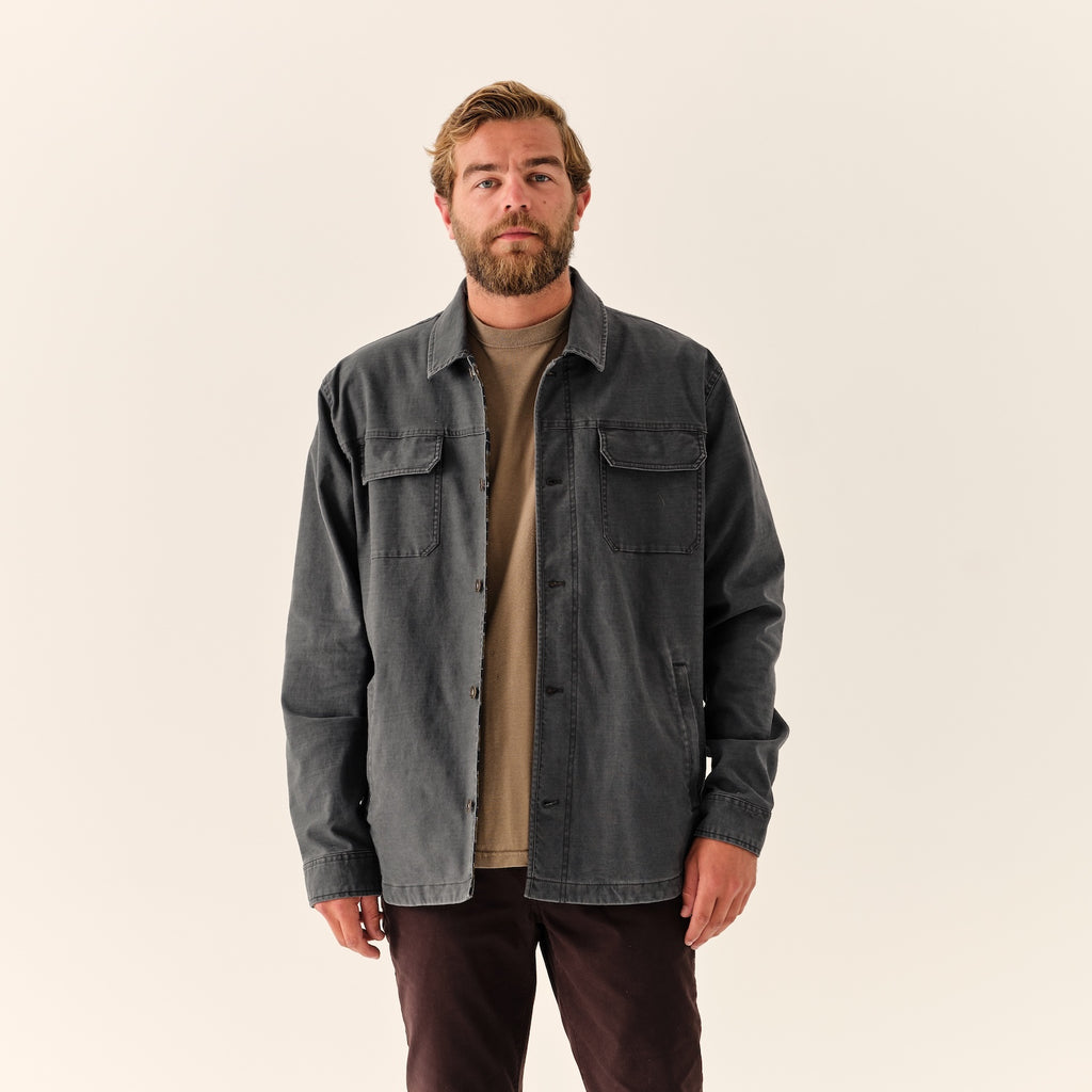 Men's Canvas Crew Jacket - Levitate