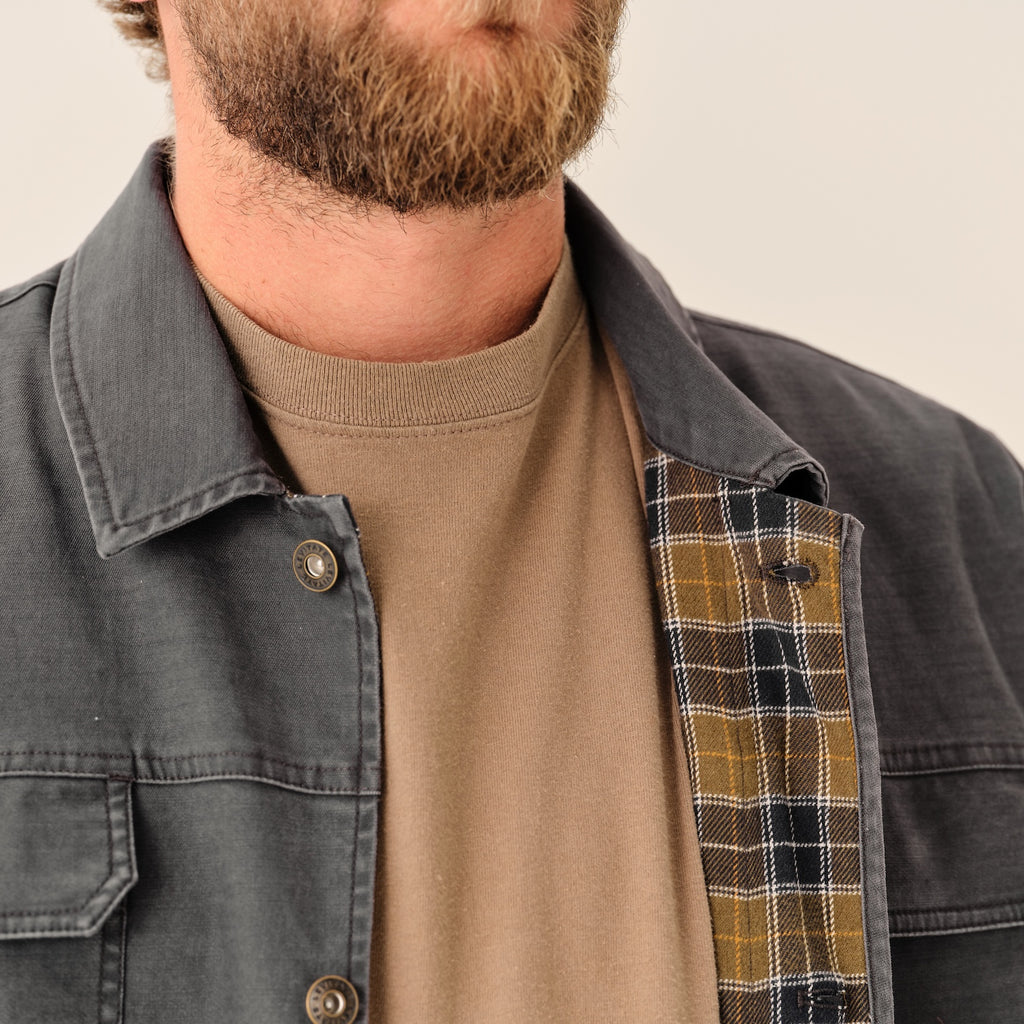 Men's Canvas Crew Jacket - Levitate