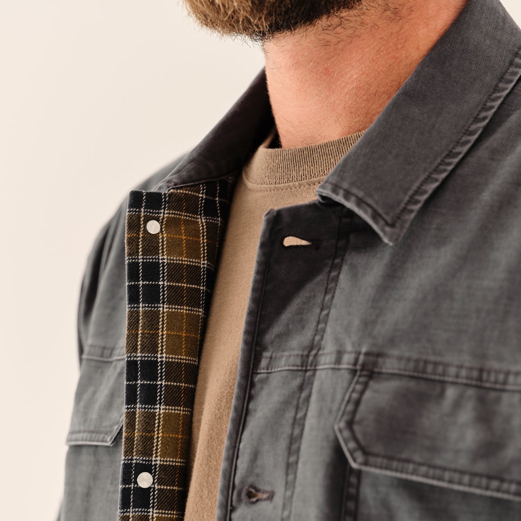 Men's Canvas Crew Jacket - Levitate
