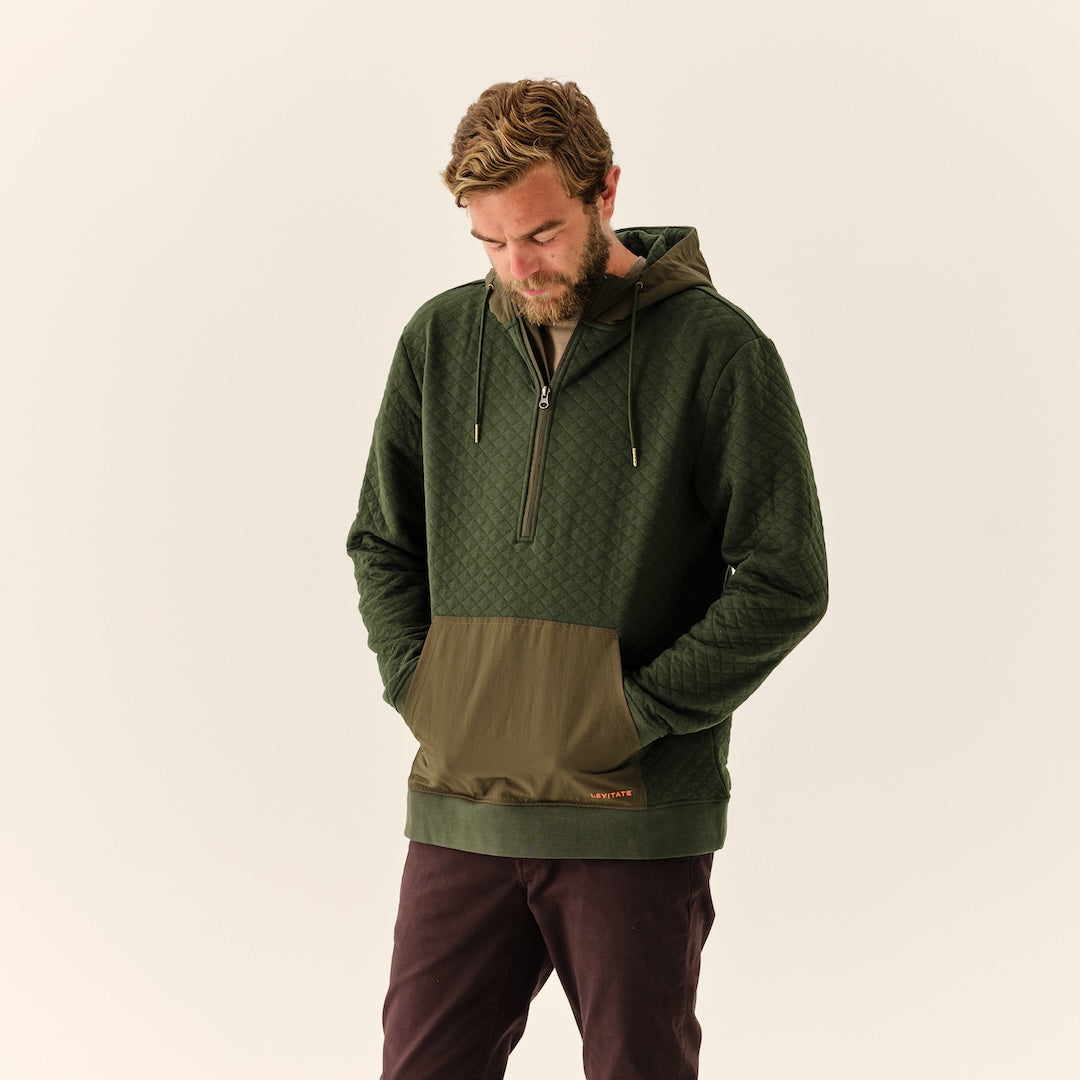 Men's Quilted Mountain Pullover