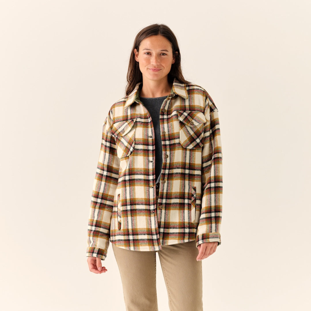 Women's Flannel Shirt Jacket