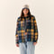 Acadia Plaid - Plymouth Blue - Women's Forager Fleece