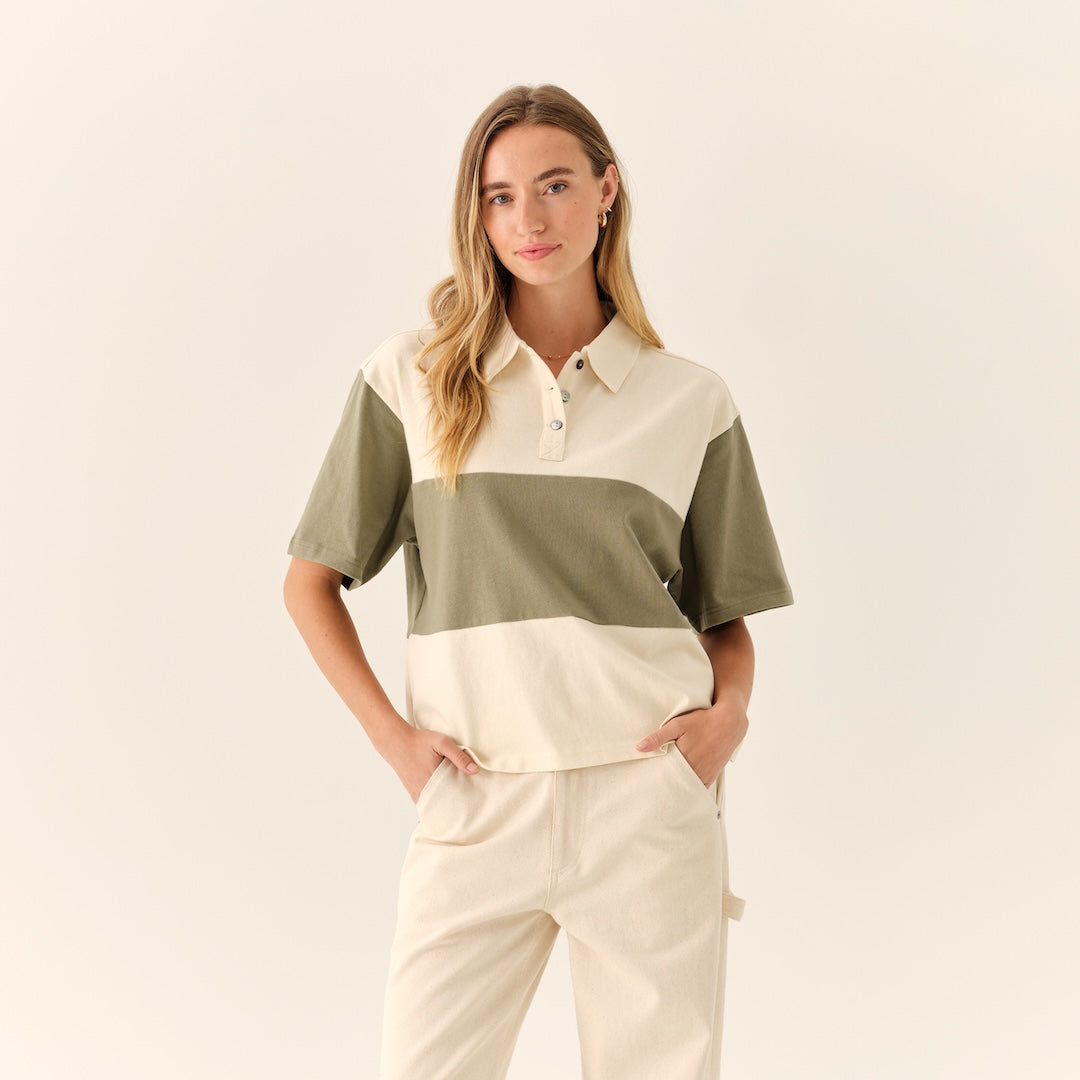 Women's Heavyweight Jersey Polo - Levitate