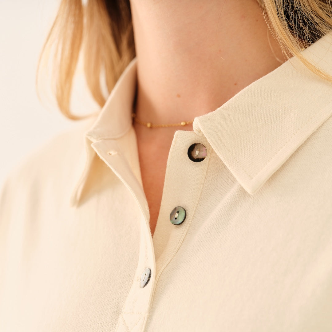 Women's Heavyweight Jersey Polo - Levitate