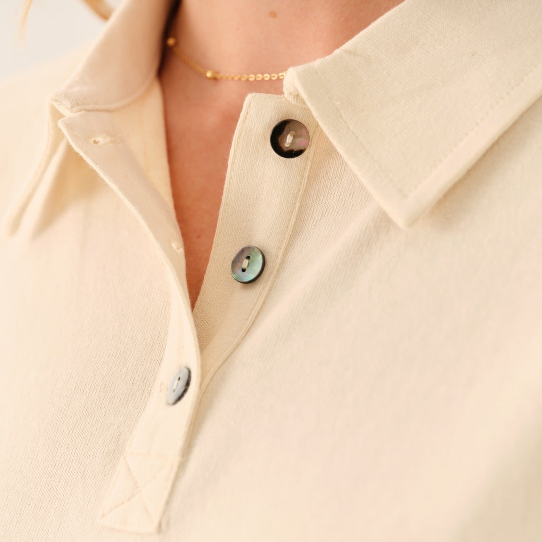 Women's Heavyweight Jersey Polo - Levitate